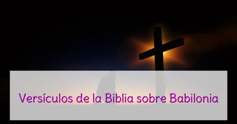 Versículos de la Biblia sobre Babilonia