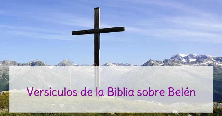 Versículos de la Biblia sobre Belén