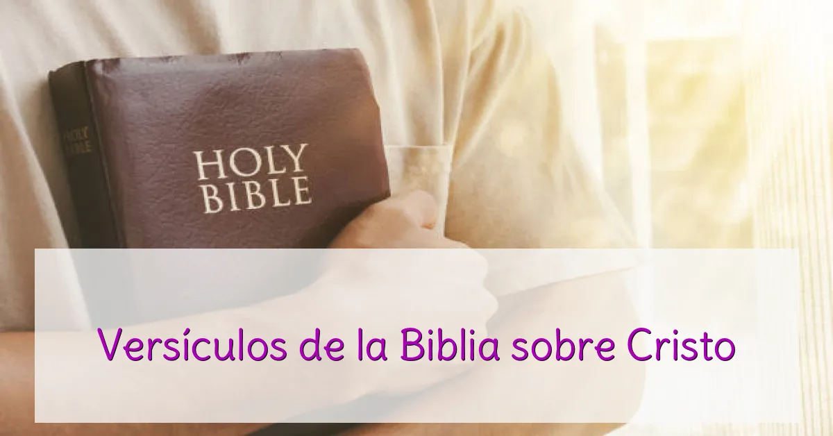 Versículos de la Biblia sobre Cristo