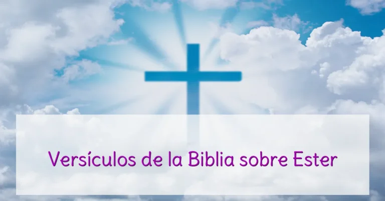Versículos de la Biblia sobre Ester