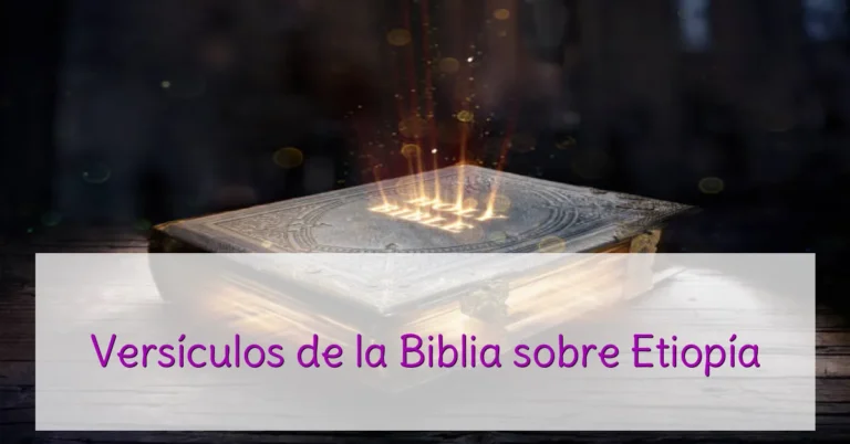 Versículos de la Biblia sobre Etiopía