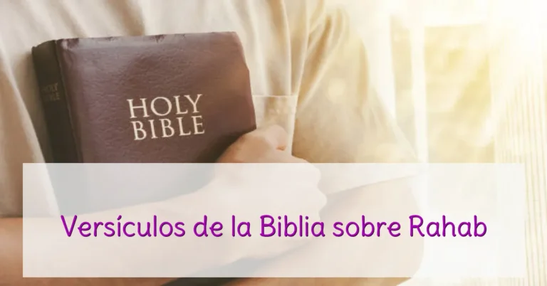 Versículos de la Biblia sobre Rahab