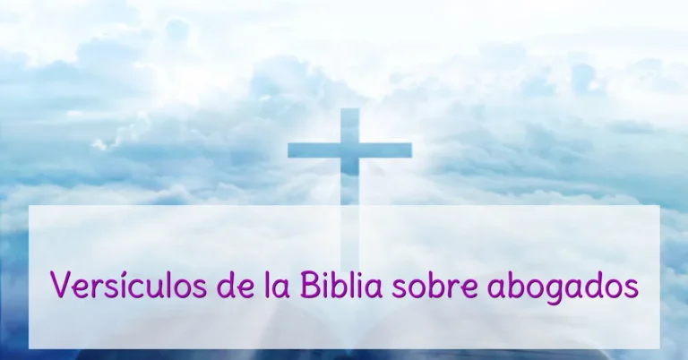 Versículos de la Biblia sobre abogados
