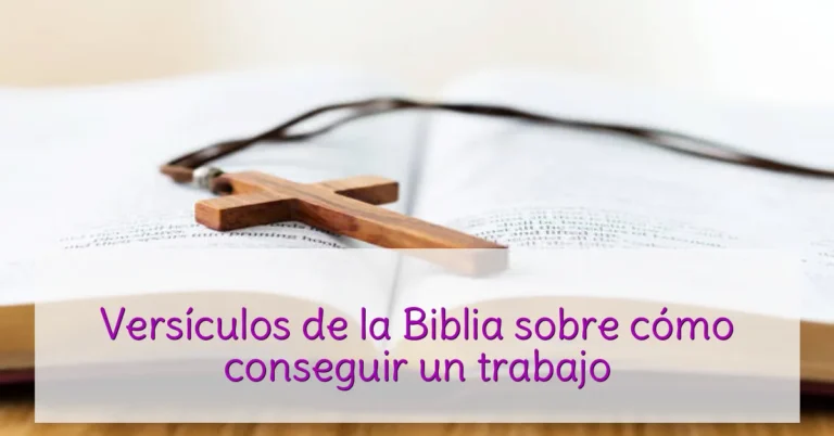 Versículos de la Biblia sobre cómo conseguir un trabajo