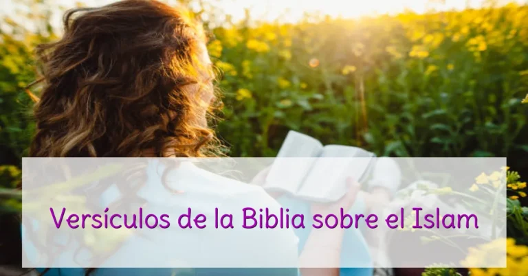 Versículos de la Biblia sobre el Islam