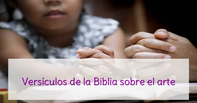 Versículos de la Biblia sobre el arte