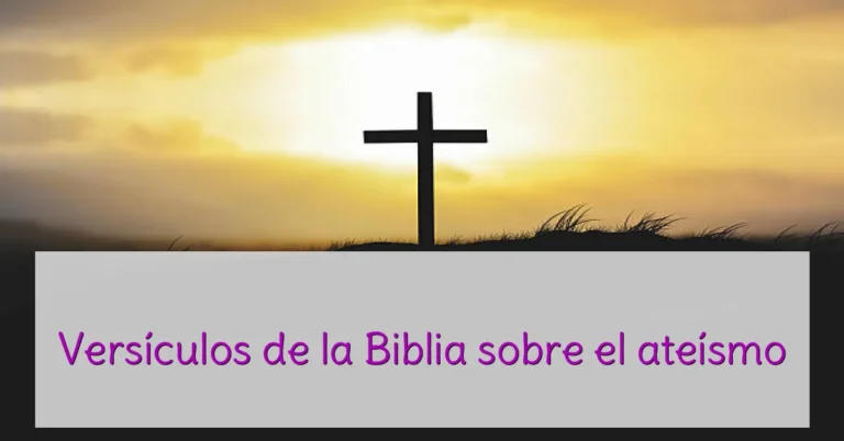 Versículos de la Biblia sobre el ateísmo