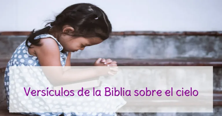 Versículos de la Biblia sobre el cielo