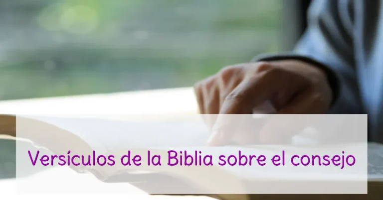 Versículos de la Biblia sobre el consejo