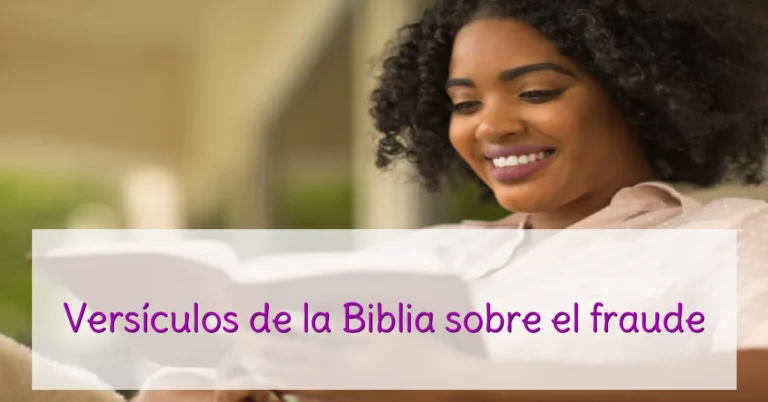 Versículos de la Biblia sobre el fraude