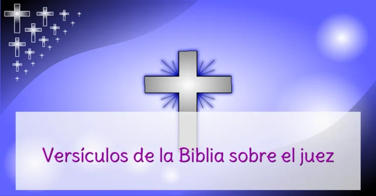 Versículos de la Biblia sobre el juez