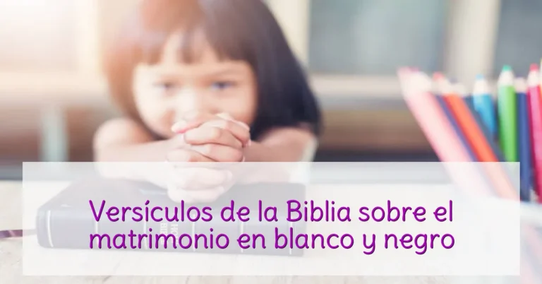 Versículos de la Biblia sobre el matrimonio en blanco y negro