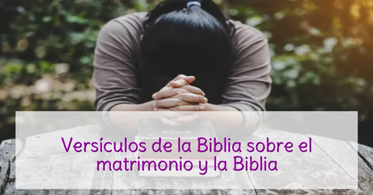 Versículos de la Biblia sobre el matrimonio y la Biblia