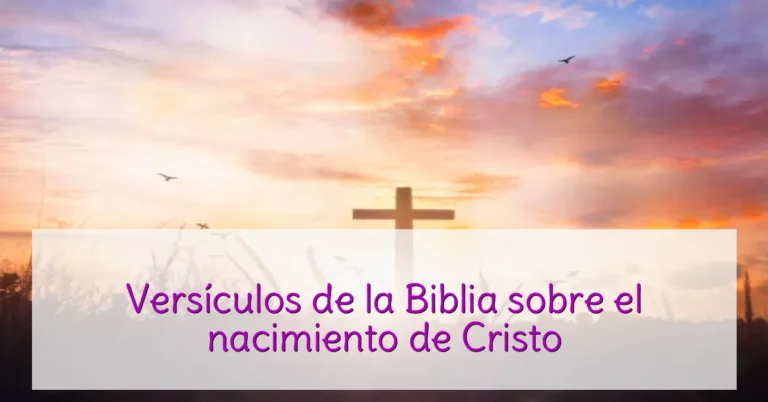Versículos de la Biblia sobre el nacimiento de Cristo
