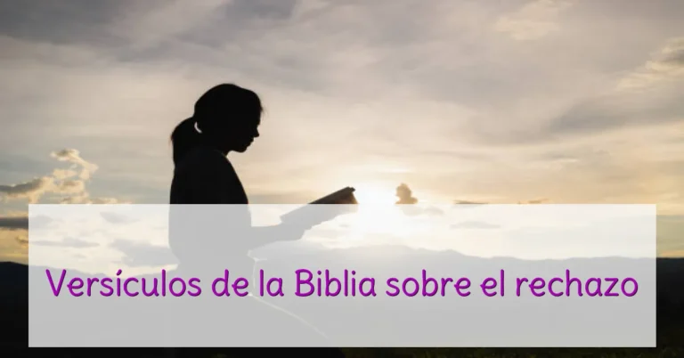 Versículos de la Biblia sobre el rechazo