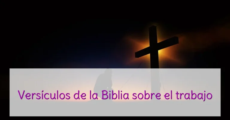 Versículos de la Biblia sobre el trabajo