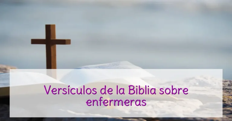 Versículos de la Biblia sobre enfermeras