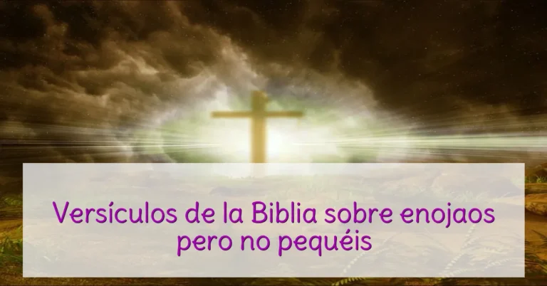 Versículos de la Biblia sobre enojaos pero no pequéis