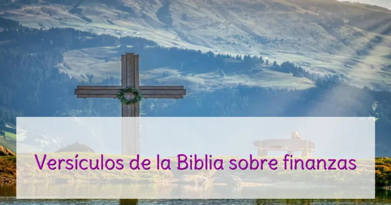 Versículos de la Biblia sobre finanzas