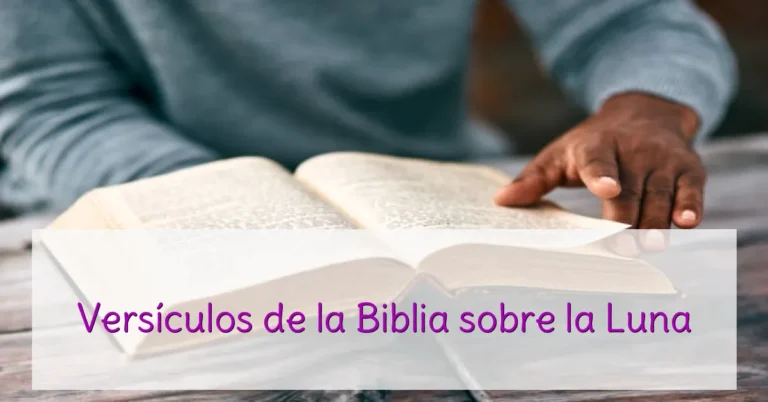 Versículos de la Biblia sobre la Luna
