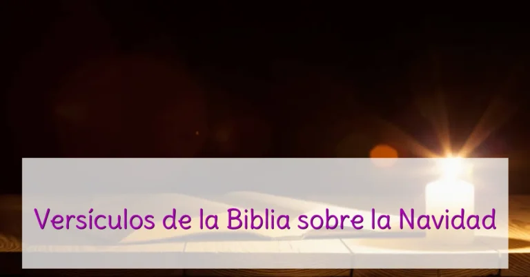Versículos de la Biblia sobre la Navidad