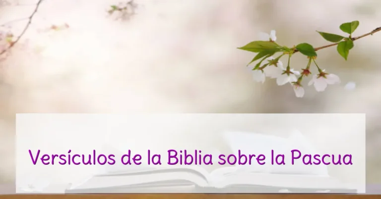 Versículos de la Biblia sobre la Pascua