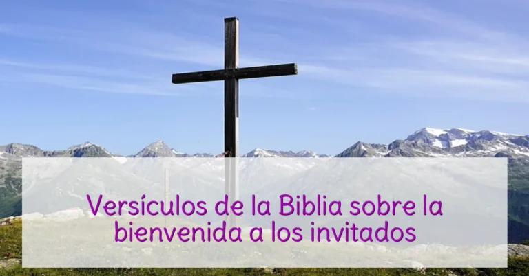 Versículos de la Biblia sobre la bienvenida a los invitados