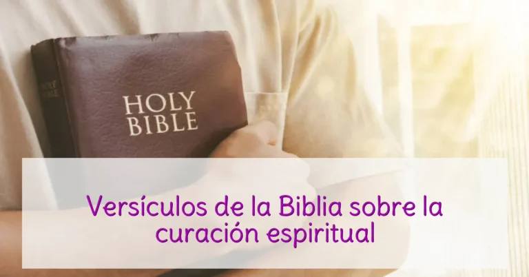 Versículos de la Biblia sobre la curación espiritual