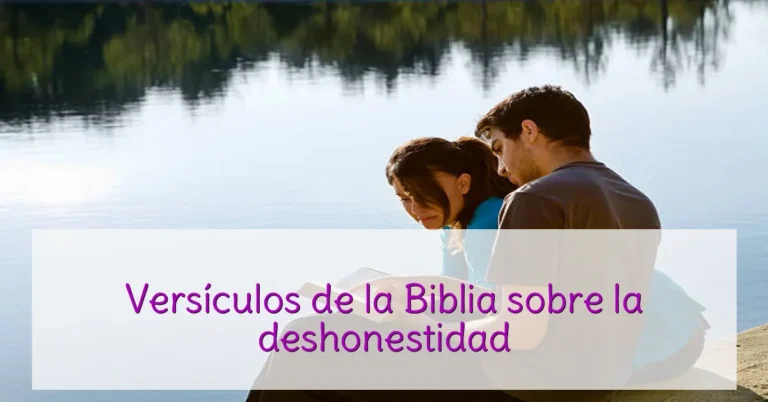 Versículos de la Biblia sobre la deshonestidad