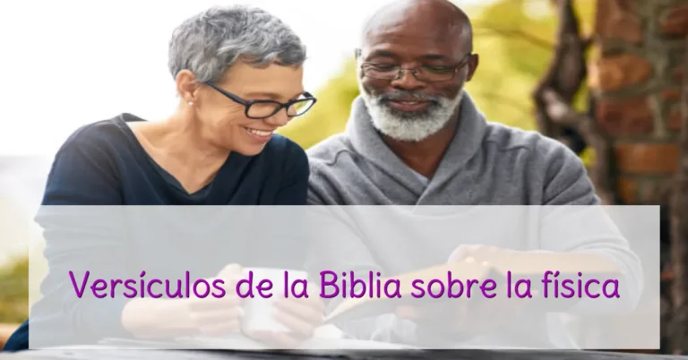 Versículos de la Biblia sobre la física