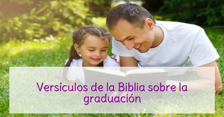 Versículos de la Biblia sobre la graduación