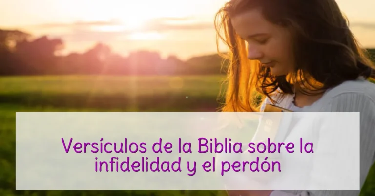 Versículos de la Biblia sobre la infidelidad y el perdón