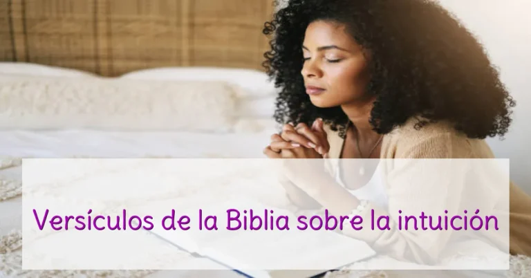 Versículos de la Biblia sobre la intuición