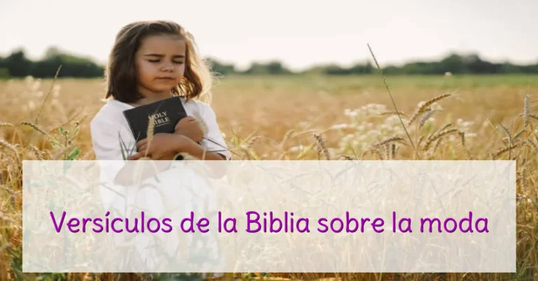 Versículos de la Biblia sobre la moda