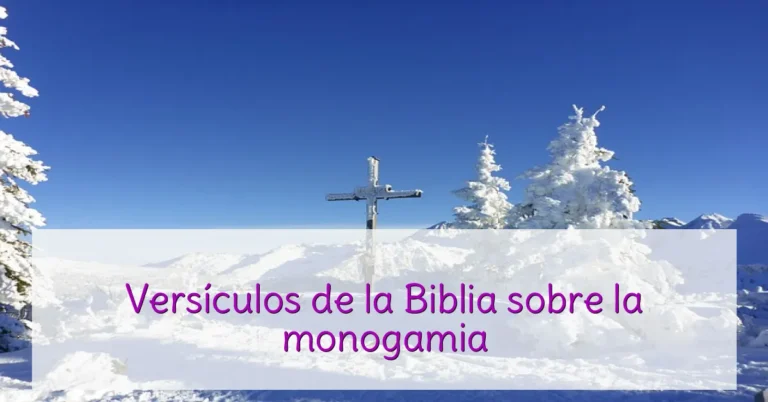 Versículos de la Biblia sobre la monogamia