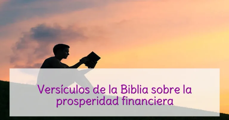 Versículos de la Biblia sobre la prosperidad financiera