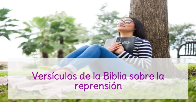 Versículos de la Biblia sobre la reprensión