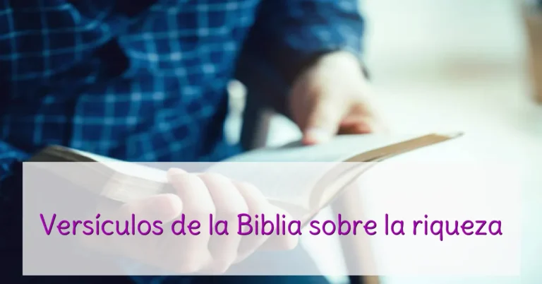 Versículos de la Biblia sobre la riqueza