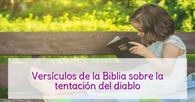 Versículos de la Biblia sobre la tentación del diablo