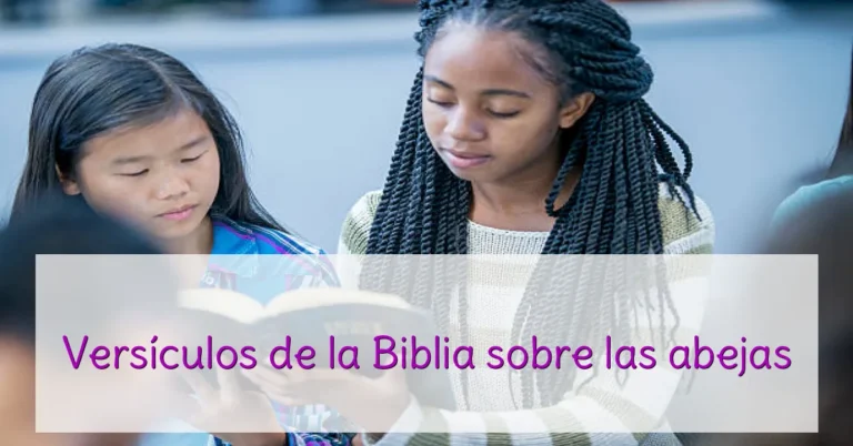 Versículos de la Biblia sobre las abejas