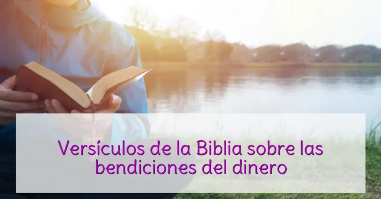 Versículos de la Biblia sobre las bendiciones del dinero