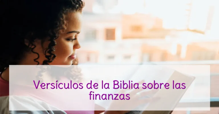 Versículos de la Biblia sobre las finanzas