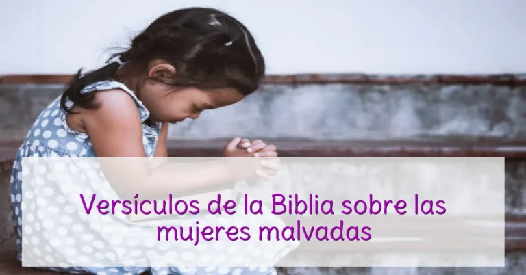 Versículos de la Biblia sobre las mujeres malvadas
