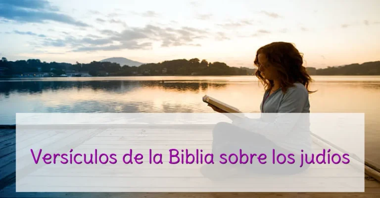 Versículos de la Biblia sobre los judíos