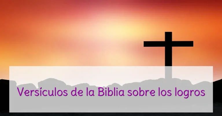 Versículos de la Biblia sobre los logros