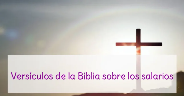 Versículos de la Biblia sobre los salarios