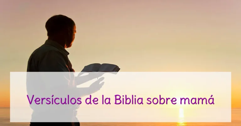 Versículos de la Biblia sobre mamá