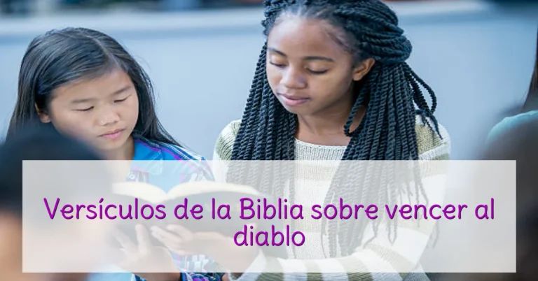 Versículos de la Biblia sobre vencer al diablo